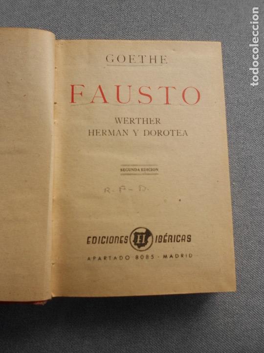 Libros de segunda mano: FAUSTO - Foto 2