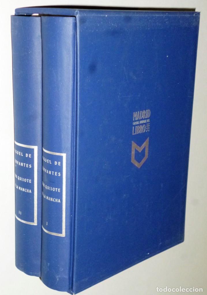 Libros de segunda mano: DON QUIJOTE DE LA MANCHA. EDICI&Oacute;N CONMEMORATIVA. 2 TOMOS. - Foto 1