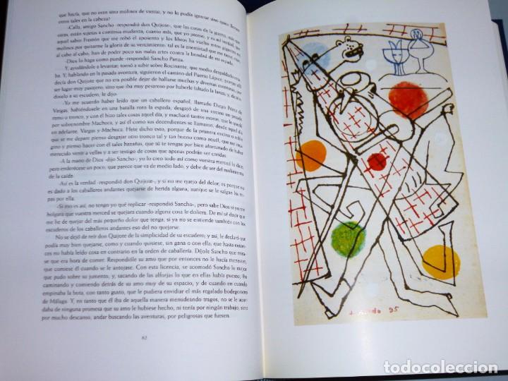 Libros de segunda mano: DON QUIJOTE DE LA MANCHA. EDICI&Oacute;N CONMEMORATIVA. 2 TOMOS. - Foto 4