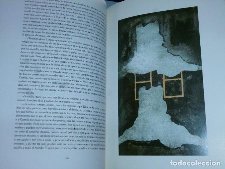 Libros de segunda mano: DON QUIJOTE DE LA MANCHA. EDICI&Oacute;N CONMEMORATIVA. 2 TOMOS. - Foto 9