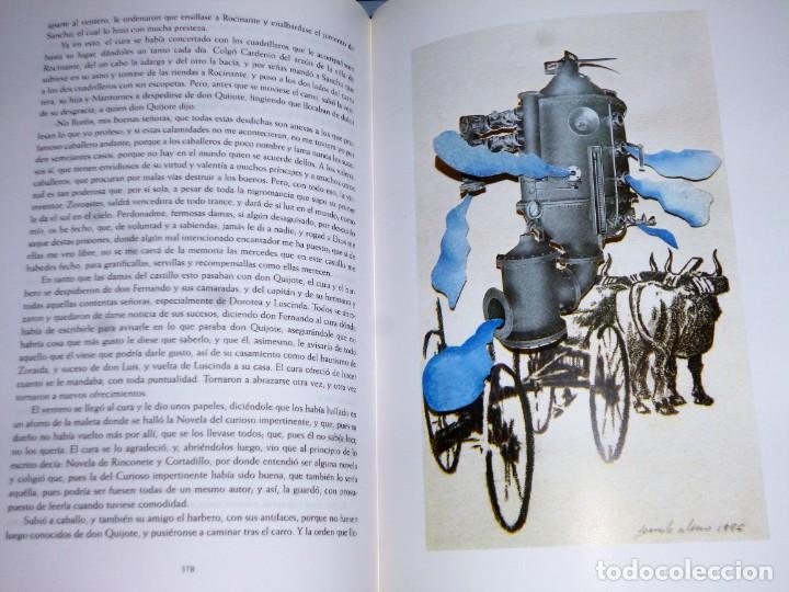 Libros de segunda mano: DON QUIJOTE DE LA MANCHA. EDICI&Oacute;N CONMEMORATIVA. 2 TOMOS. - Foto 10