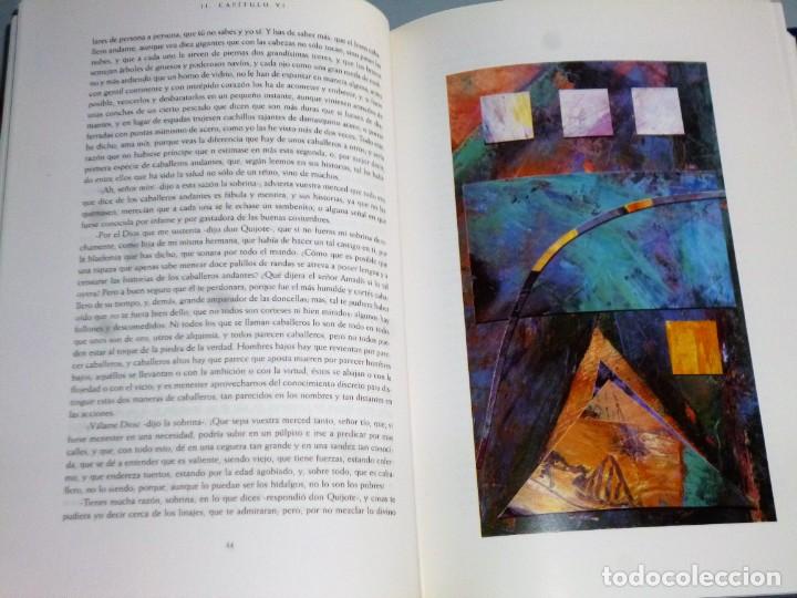 Libros de segunda mano: DON QUIJOTE DE LA MANCHA. EDICI&Oacute;N CONMEMORATIVA. 2 TOMOS. - Foto 17