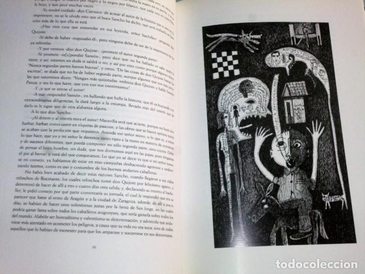 Libros de segunda mano: DON QUIJOTE DE LA MANCHA. EDICI&Oacute;N CONMEMORATIVA. 2 TOMOS. - Foto 18