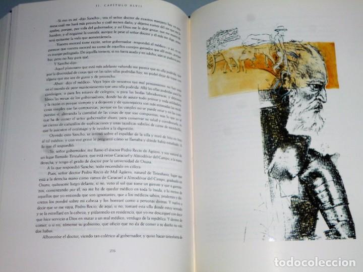 Libros de segunda mano: DON QUIJOTE DE LA MANCHA. EDICI&Oacute;N CONMEMORATIVA. 2 TOMOS. - Foto 19