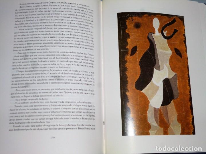 Libros de segunda mano: DON QUIJOTE DE LA MANCHA. EDICI&Oacute;N CONMEMORATIVA. 2 TOMOS. - Foto 24
