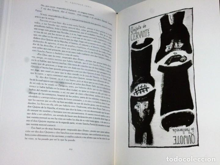 Libros de segunda mano: DON QUIJOTE DE LA MANCHA. EDICI&Oacute;N CONMEMORATIVA. 2 TOMOS. - Foto 26