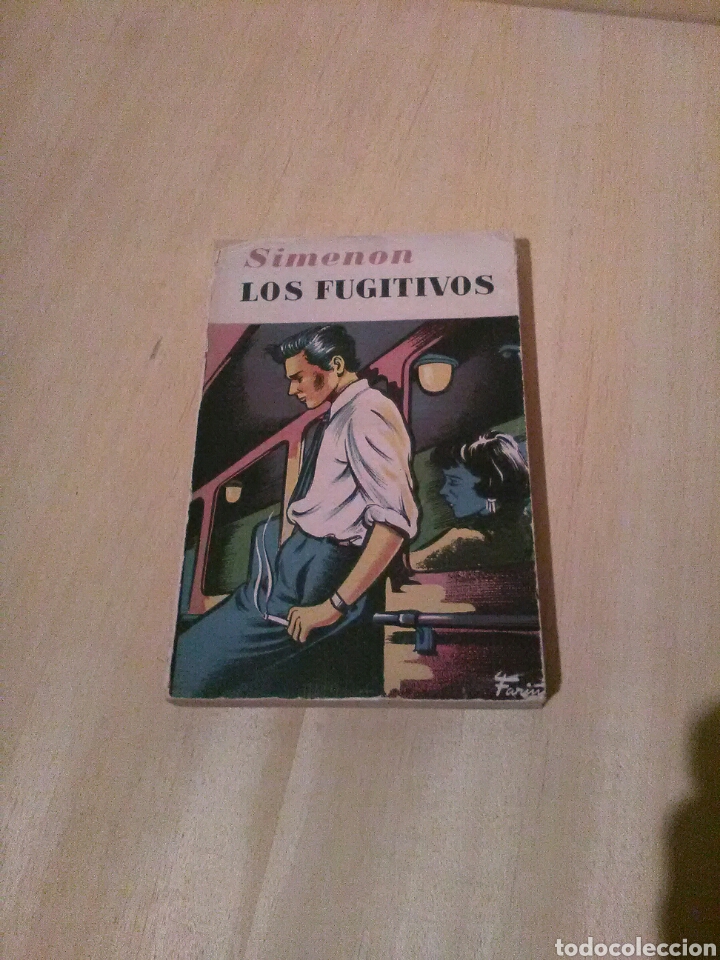 Libros de segunda mano: Los fugitivos, Simenon, Editorial Albor, 1954. - Foto 1