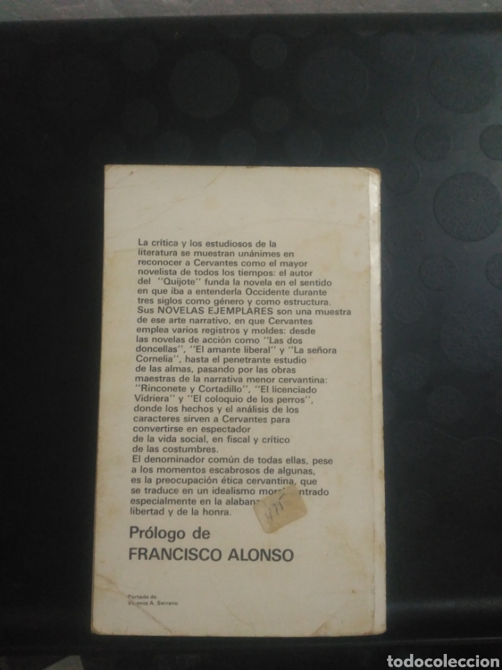 Libros de segunda mano: Novelas ejemplares Cervantes editorial edaf de bolsillo - Foto 2