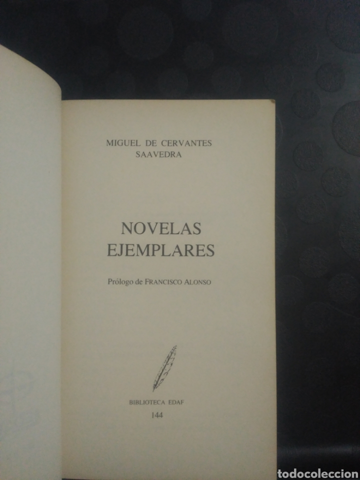 Libros de segunda mano: Novelas ejemplares Cervantes editorial edaf de bolsillo - Foto 3