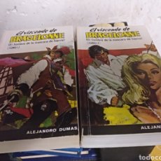 Libros de segunda mano: DUMAS, ALEJANDRO - EL VIZCONDE DE BRAGELONNE. EL HOMBRE DE LA MASCARA DE HIERRO I Y II RAMO SOPENA. Lote 146590428