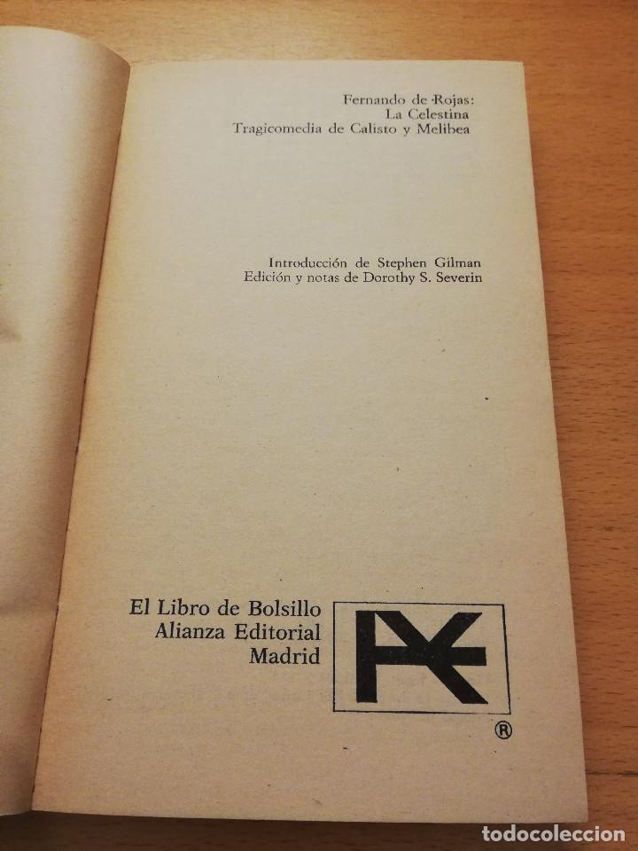 Libros de segunda mano: LA CELESTINA (FERNANDO DE ROJAS) ALIANZA EDITORIAL - Foto 2
