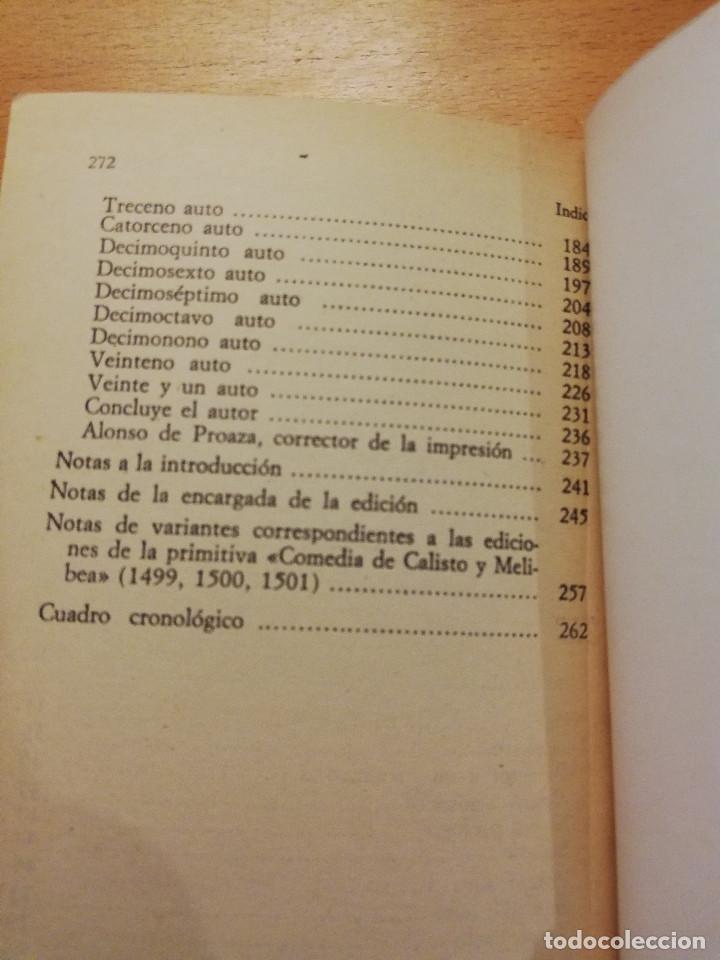 Libros de segunda mano: LA CELESTINA (FERNANDO DE ROJAS) ALIANZA EDITORIAL - Foto 4