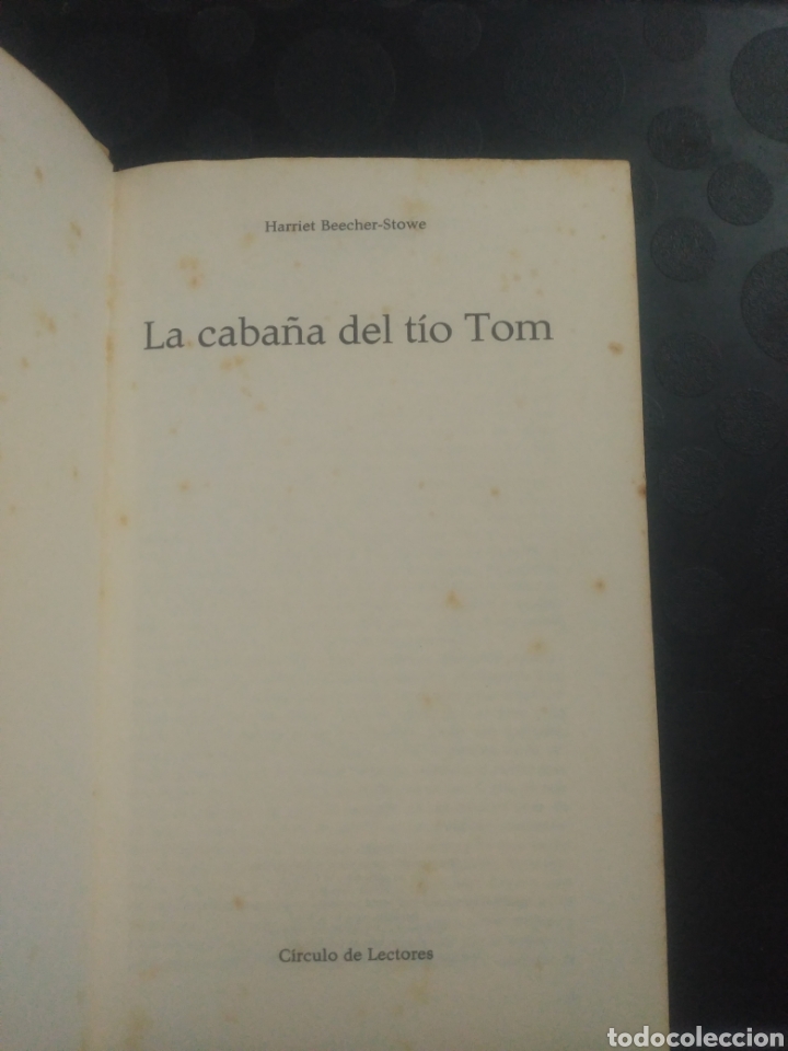Libros de segunda mano: La caba&ntilde;a del t&iacute;o Tom, Harriet Beecher Stowe - Foto 3