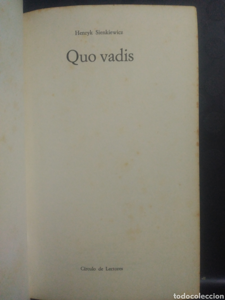 Libros de segunda mano: Quo Vadis ,Henryk Sienkiewicz - Foto 2