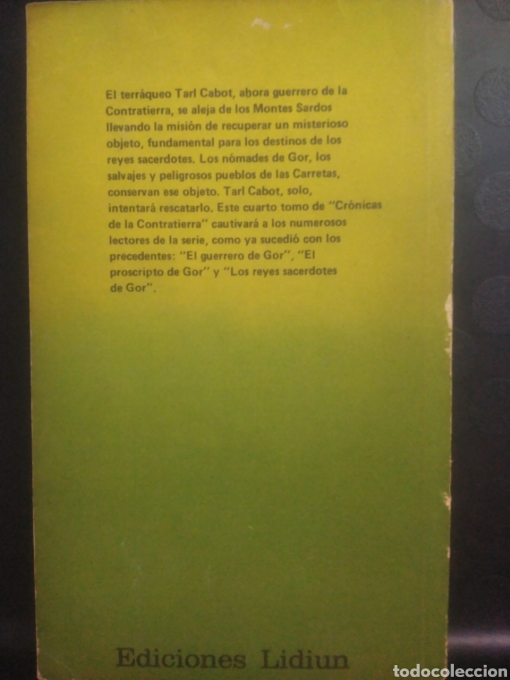 Libros de segunda mano: Los n&oacute;madas de Gor ,John Norman - Foto 2