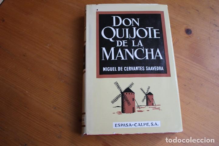 Libros de segunda mano: DON QUIJOTE DE LA ,MANCHA ESPASA CALPE - Foto 1