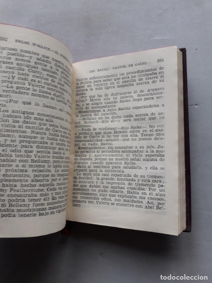 Libros de segunda mano: El arquero verde. Edgar Wallace. Crisol n&ordm; 189. - Foto 3