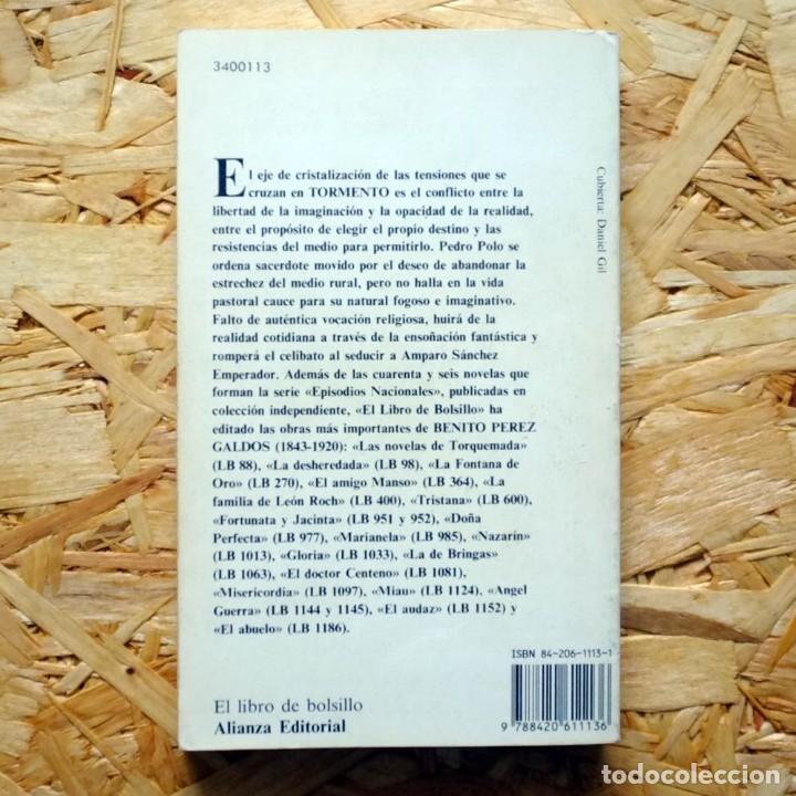Libros de segunda mano: Tormento, Benito P&eacute;rez Gald&oacute;s. - Foto 2