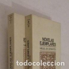 Libros de segunda mano: Novelas ejemplares. Miguel de Cervantes. DOS TOMOS - Foto 1