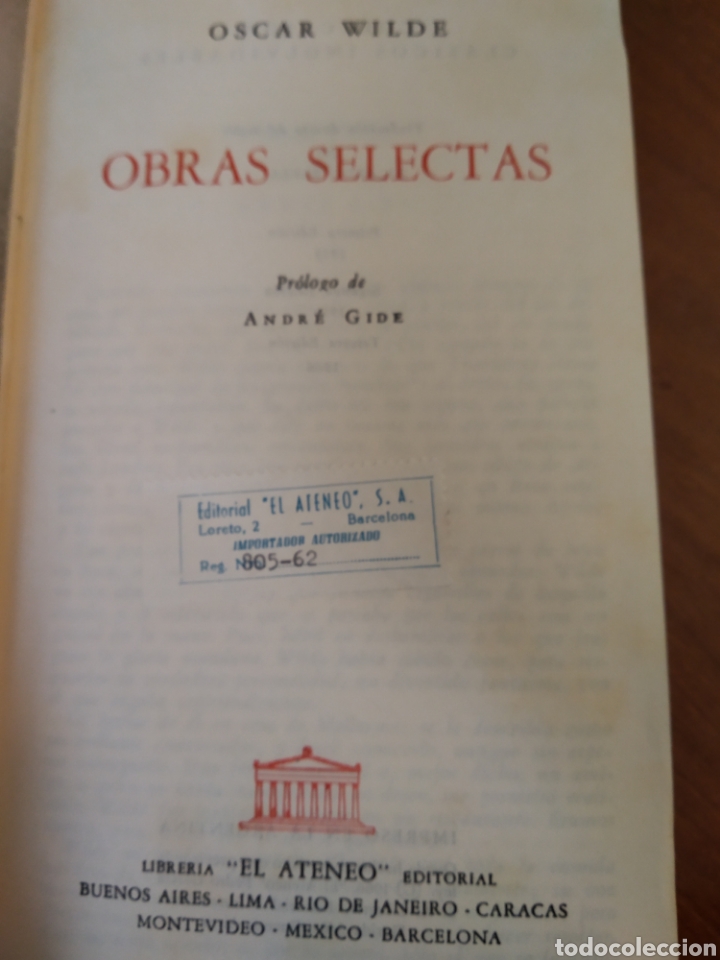 Libros de segunda mano: WILDE. Cl&aacute;sicos inolvidables #0586 - Foto 4