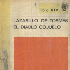 Libros de segunda mano: LAZARILLO DE TORMES / EL DIABLO COJUELO. Lote 140066374