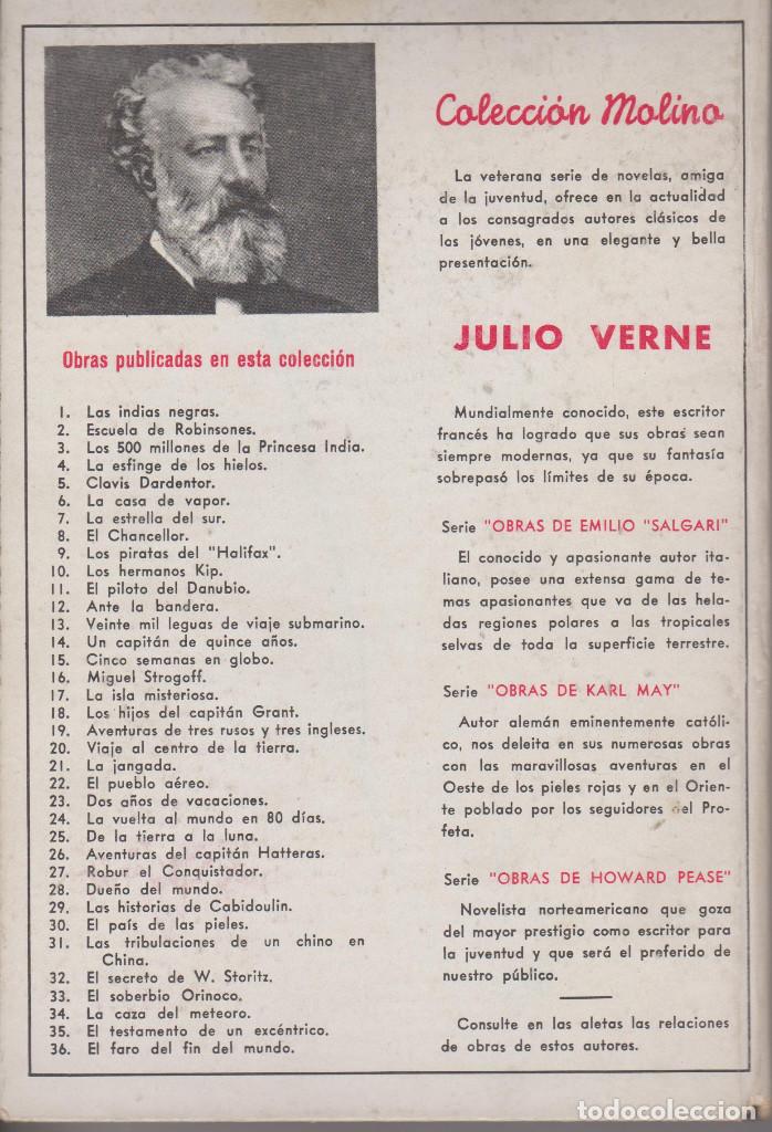 Libros de segunda mano: JULIO VERNE. EL SECRETO DE MASTON - Foto 2
