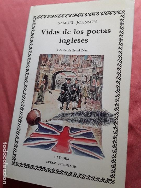 Libros de segunda mano: Vidas de los poetas ingleses, de Samuel Johnson. C&aacute;tedra, 1988 - Foto 1
