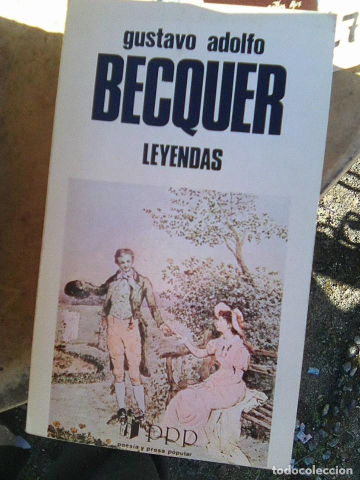Libros de segunda mano: Becquer, Gustavo Adolfo - Leyendas (Busma, 1988) - Foto 1