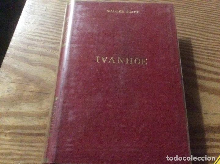 Libros de segunda mano: Ivanhoe Walter Scott biblioteca de obras famosas - Foto 1