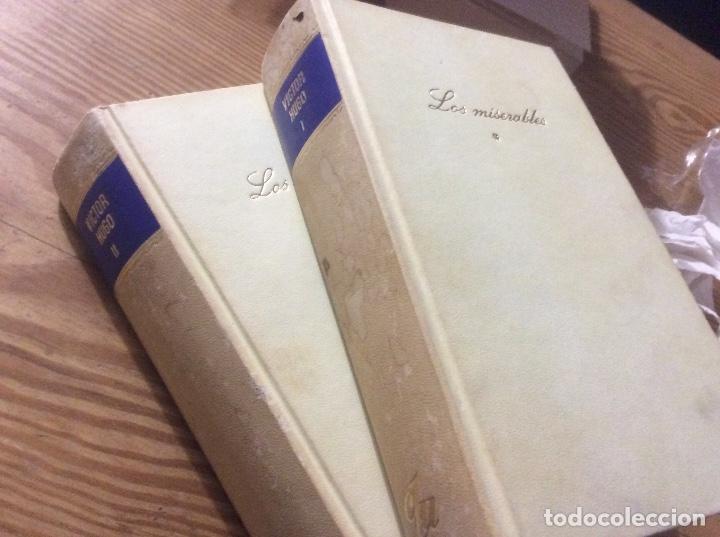 Libros de segunda mano: Los miserables Victor Hugo 2 tomos circulo lectores - Foto 1