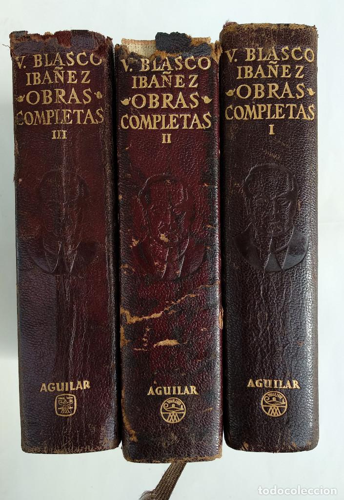 Libros de segunda mano: V. BLASCO IBA&Ntilde;EZ  Obras Completas  AGUILAR - Foto 1