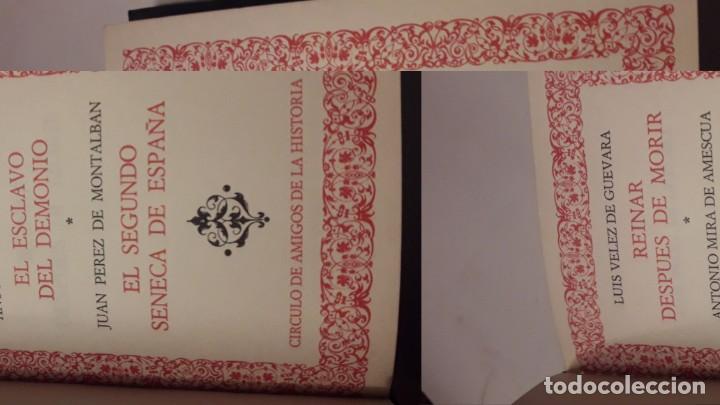 Libros de segunda mano: TEATRO. (Guevara, Amescua, Montalban) Impecable. - Foto 3