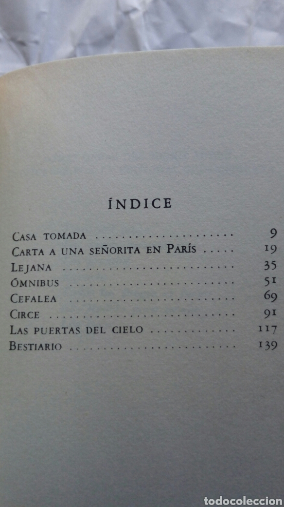 Libros de segunda mano: Bestiario. Julio Cort&aacute;zar. - Foto 3