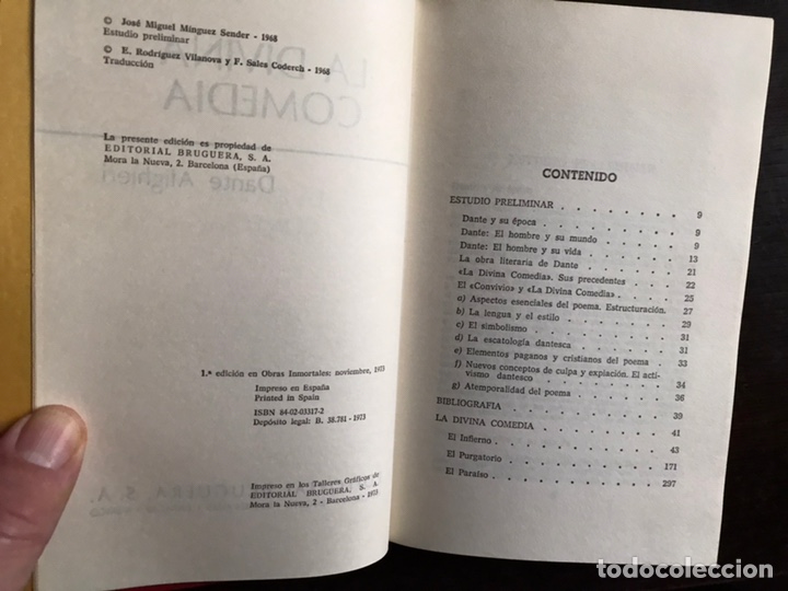 Libros de segunda mano: La divina comedia. Dante Allghieri. - Foto 4