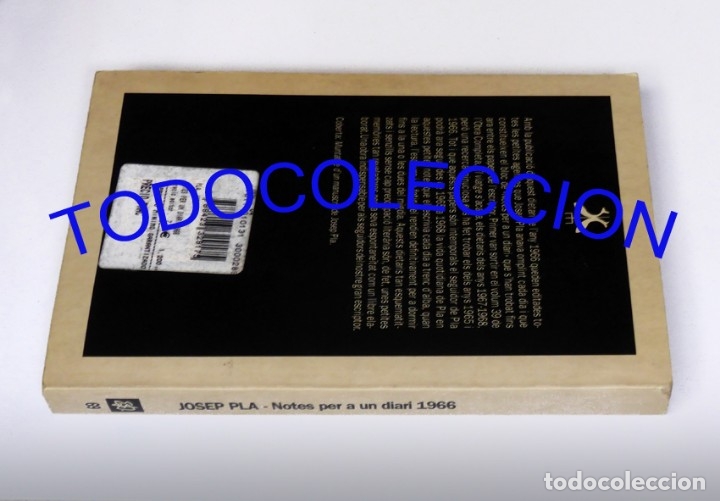Libros de segunda mano: NOTES PER A UN DIARI 1966 - JOSEP PLA - Foto 3