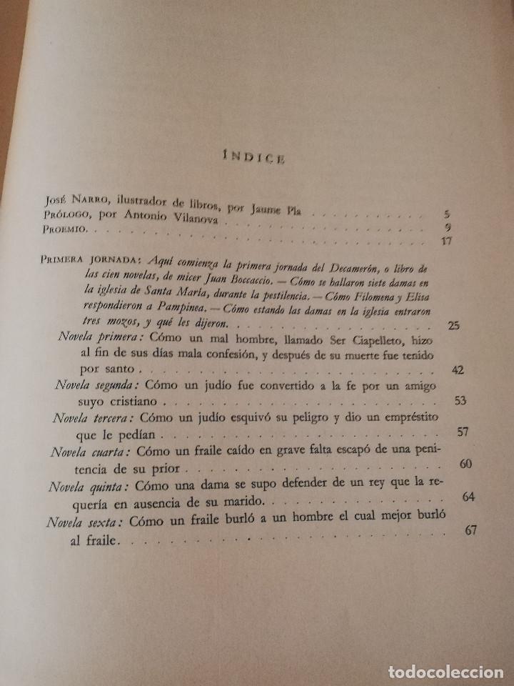 Libros de segunda mano: DECAMERON (GIOVANNI BOCCACCIO) VOLUMEN I (EDICIONES NAUTA) - Foto 3