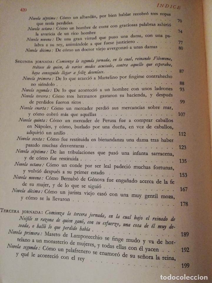 Libros de segunda mano: DECAMERON (GIOVANNI BOCCACCIO) VOLUMEN I (EDICIONES NAUTA) - Foto 4