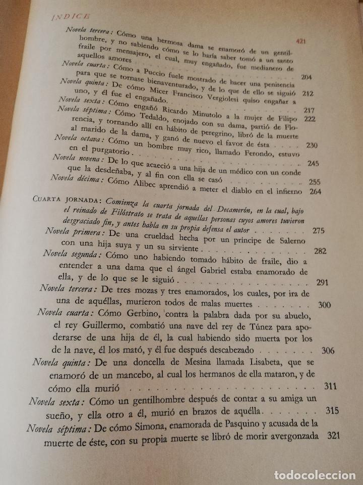 Libros de segunda mano: DECAMERON (GIOVANNI BOCCACCIO) VOLUMEN I (EDICIONES NAUTA) - Foto 5