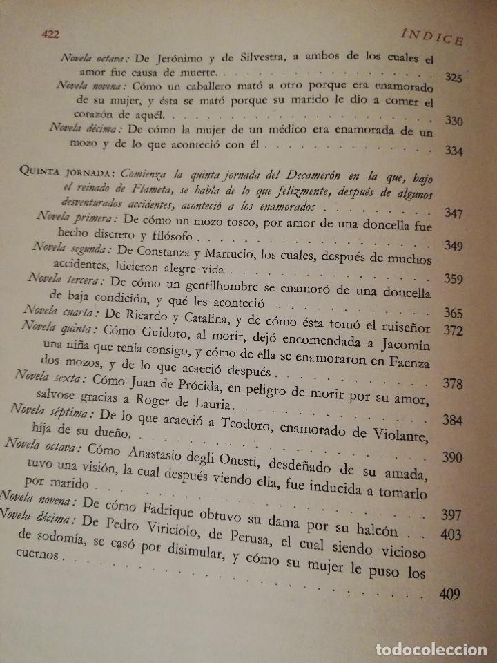 Libros de segunda mano: DECAMERON (GIOVANNI BOCCACCIO) VOLUMEN I (EDICIONES NAUTA) - Foto 6