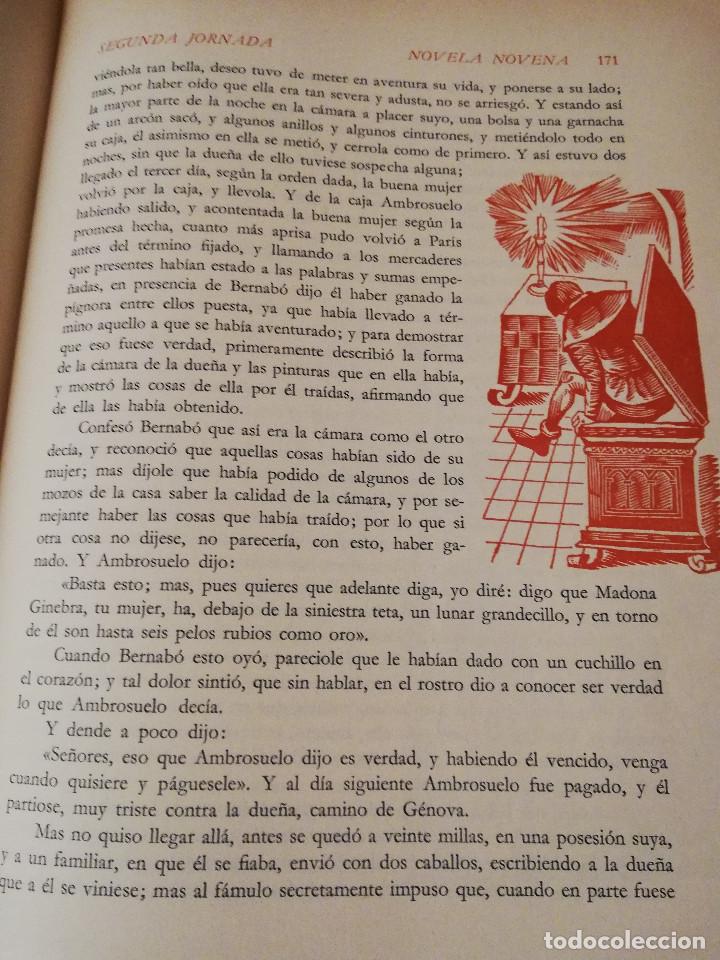 Libros de segunda mano: DECAMERON (GIOVANNI BOCCACCIO) VOLUMEN I (EDICIONES NAUTA) - Foto 7