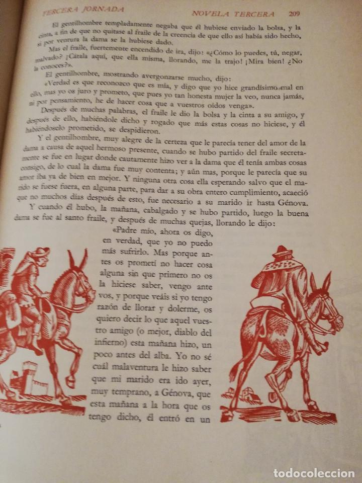 Libros de segunda mano: DECAMERON (GIOVANNI BOCCACCIO) VOLUMEN I (EDICIONES NAUTA) - Foto 9