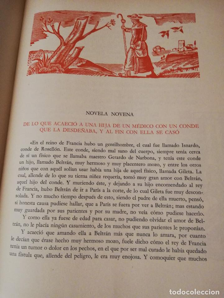Libros de segunda mano: DECAMERON (GIOVANNI BOCCACCIO) VOLUMEN I (EDICIONES NAUTA) - Foto 11