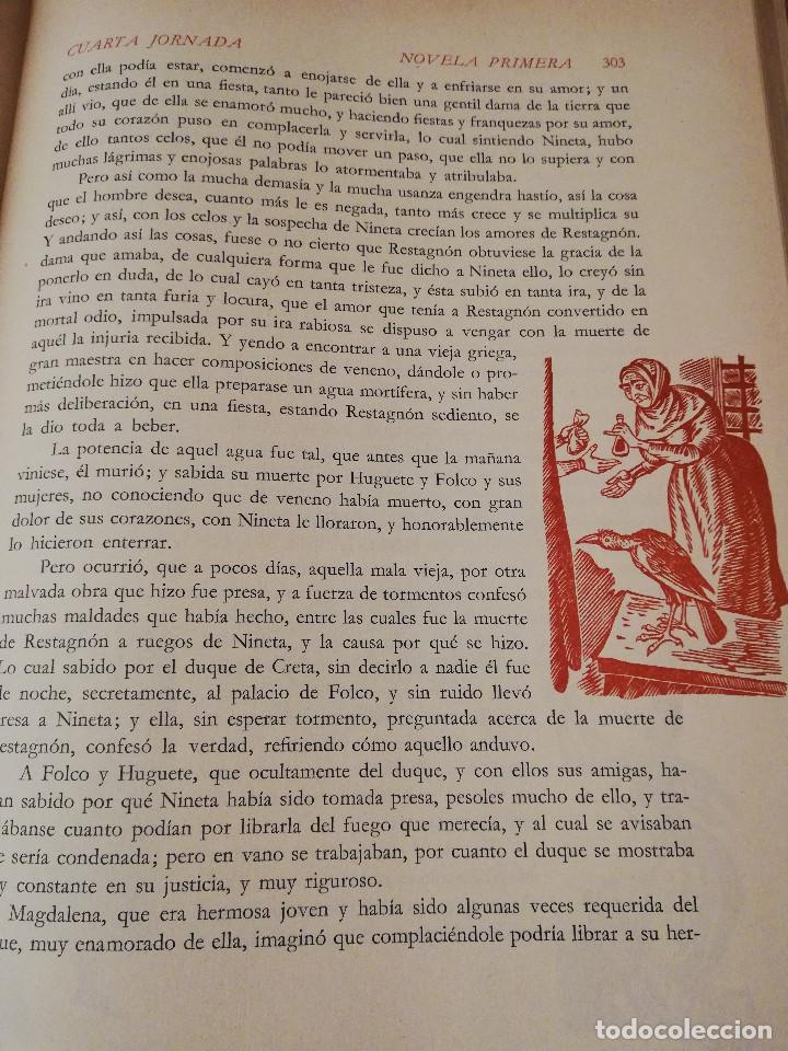 Libros de segunda mano: DECAMERON (GIOVANNI BOCCACCIO) VOLUMEN I (EDICIONES NAUTA) - Foto 13