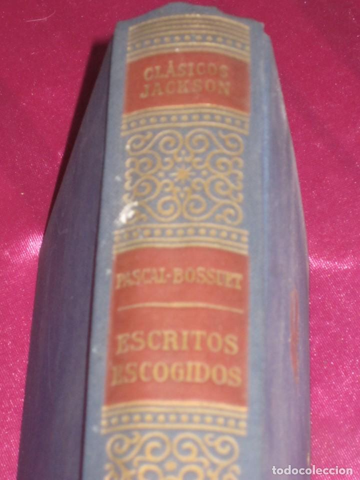 Libros de segunda mano: PASCAL / BOSSUET : ESCRITOS ESCOGIDOS - CL&Aacute;SICOS JACKSON L5 AR - Foto 2