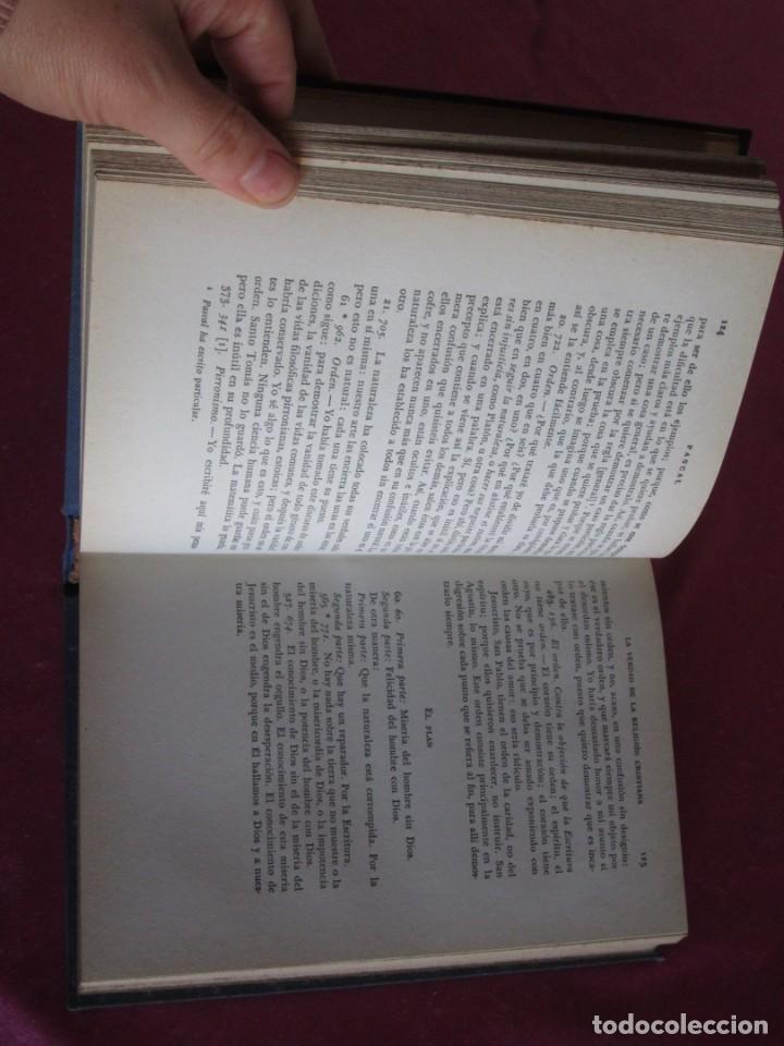 Libros de segunda mano: PASCAL / BOSSUET : ESCRITOS ESCOGIDOS - CL&Aacute;SICOS JACKSON L5 AR - Foto 8