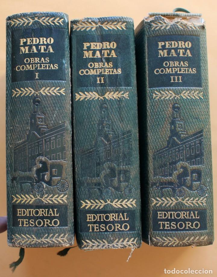 Libros de segunda mano: OBRAS COMPLETAS - PEDRO MATA - EDITORIAL TESORO 1951 - Foto 1
