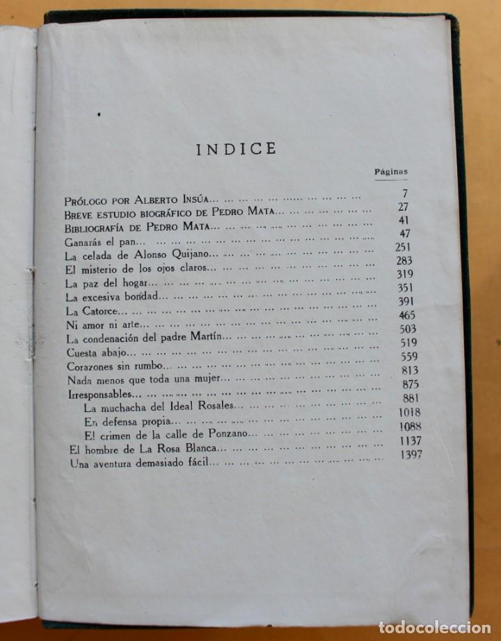 Libros de segunda mano: OBRAS COMPLETAS - PEDRO MATA - EDITORIAL TESORO 1951 - Foto 9