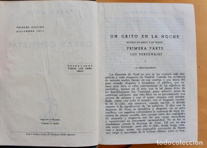 Libros de segunda mano: OBRAS COMPLETAS - PEDRO MATA - EDITORIAL TESORO 1951 - Foto 11