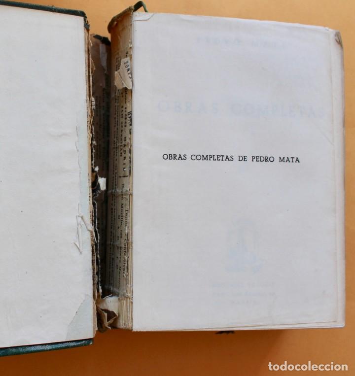 Libros de segunda mano: OBRAS COMPLETAS - PEDRO MATA - EDITORIAL TESORO 1951 - Foto 14