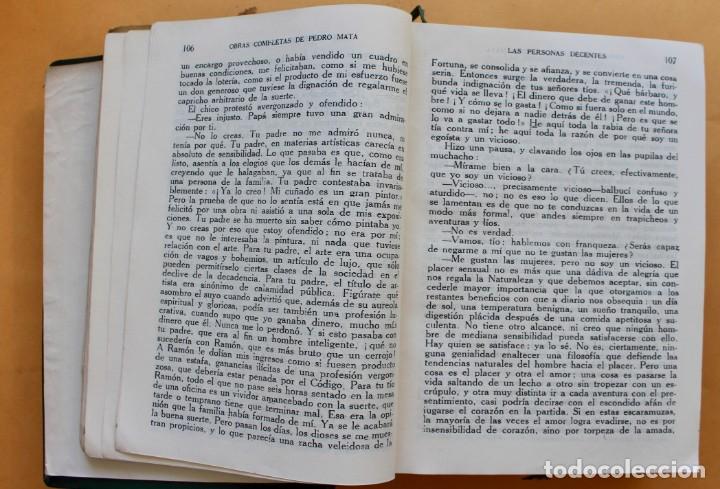 Libros de segunda mano: OBRAS COMPLETAS - PEDRO MATA - EDITORIAL TESORO 1951 - Foto 18